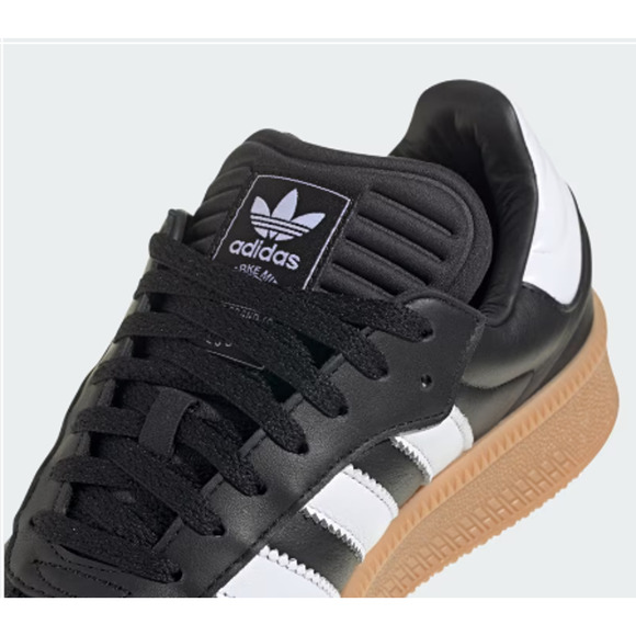 NEW ADIDAS Samba XLG M9.5/W10.5 Black/White IE1379 - Picture 3 of 4